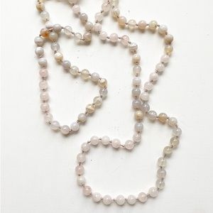 Gemstone Long Beaded Necklace/Bracelet